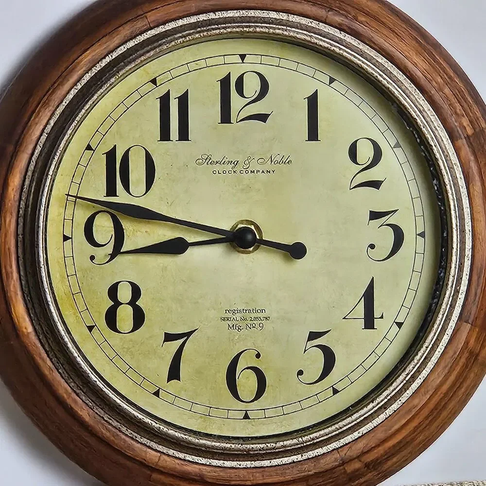 Round Wall Clock 10